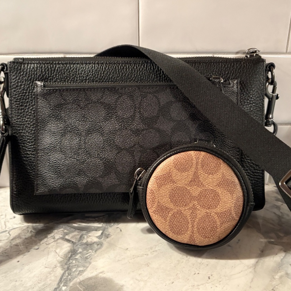 Holden Coach Crossbody Bag with Coin Purse